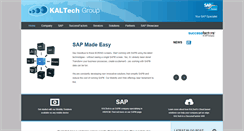 Desktop Screenshot of kaltechgroup.com